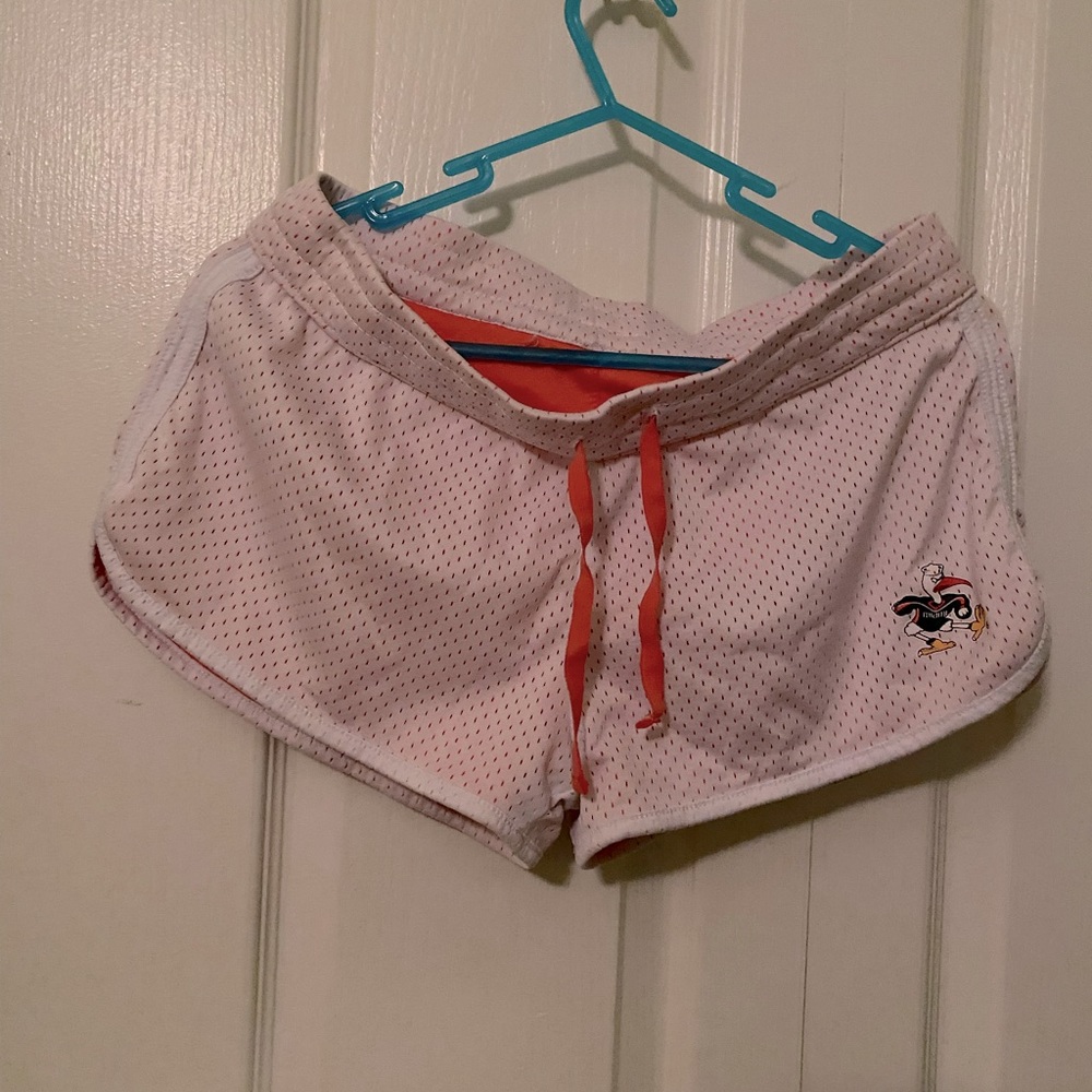 University of Miami Hurricanes reversible shorts
